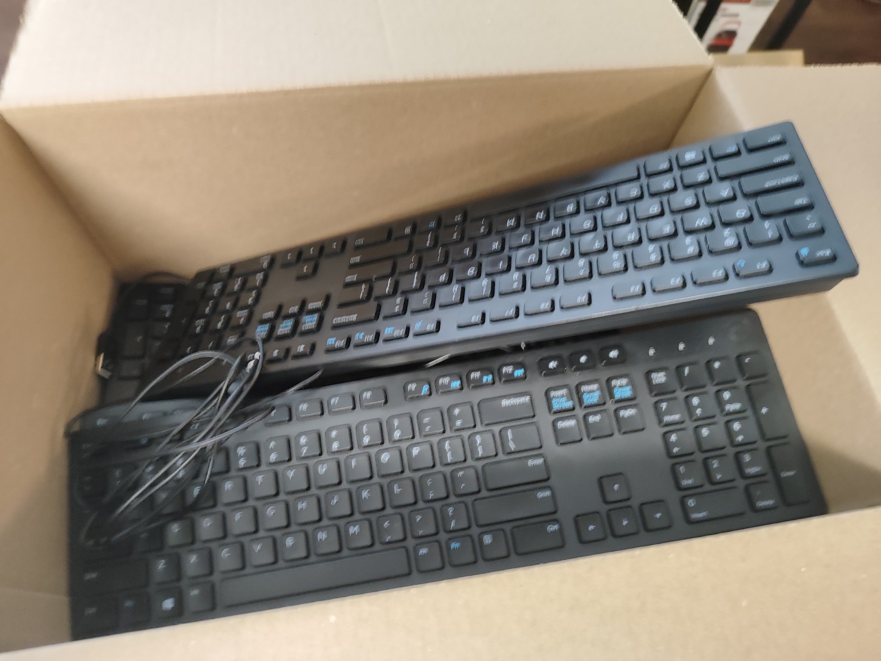 Dell KB216 keyboard lot box photo