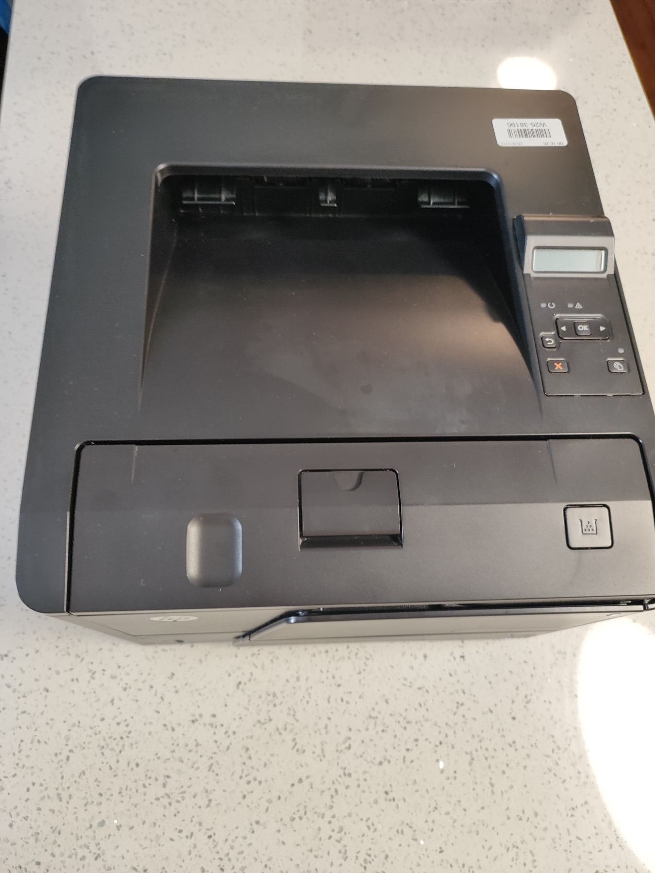 HP LaserJet Pro 400 M401n printer front view